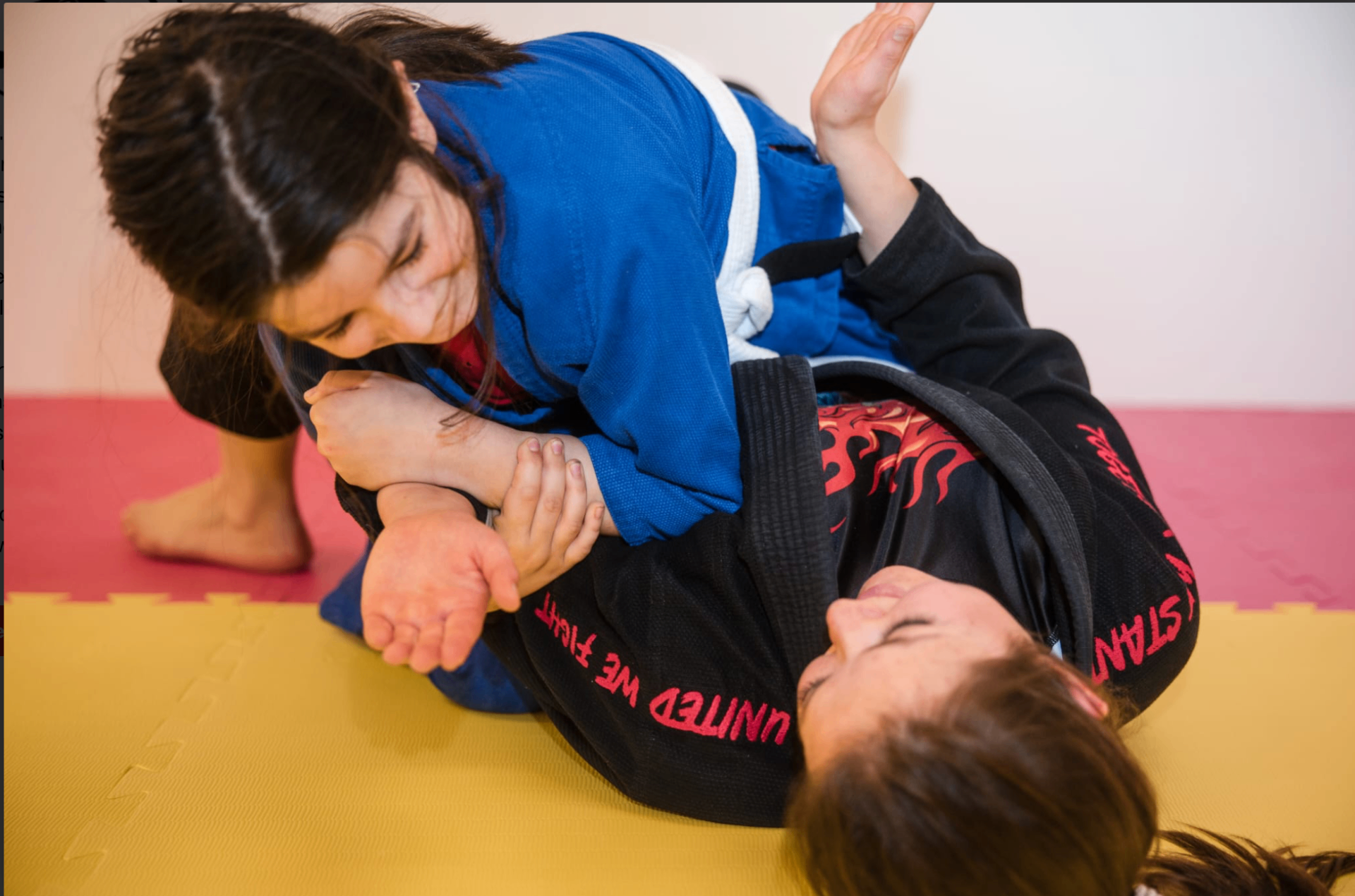 Kids Sparring auf der Matte